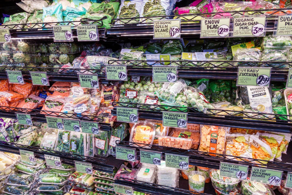 Here's Why You Shouldn't Buy Vegetables At Trader Joe's