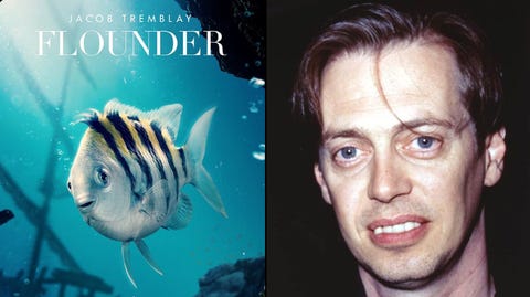flounder the little mermaid steve buscemi