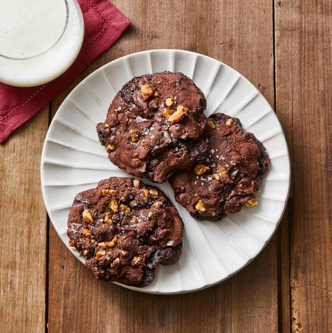flourless chocolate walnut cookies