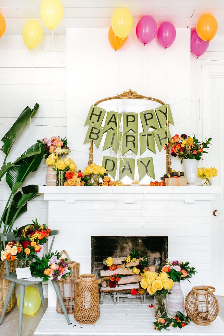 20 Diy Birthday Party Decoration Ideas Cute Homemade Birthday Party Decor