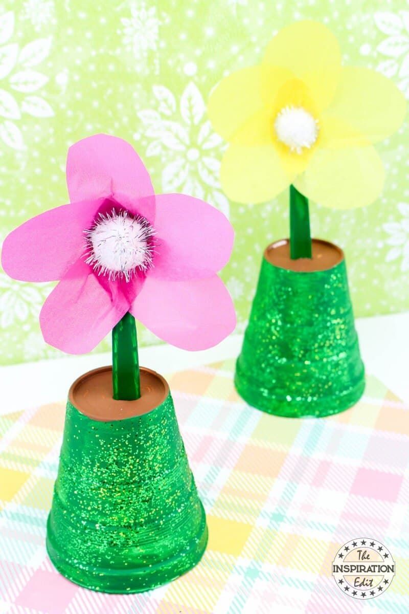 mothers day flower craft