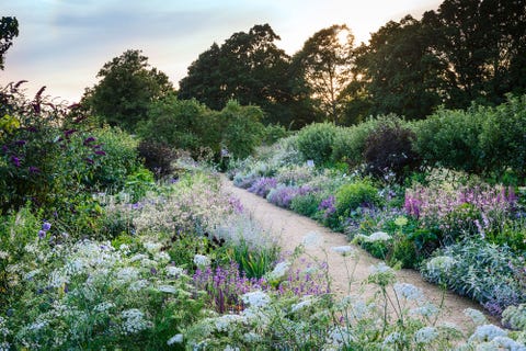 Visit Parham Gardens The Borders In This Sussex Garden Are Blue And White Only And It S A Treat For The Eye