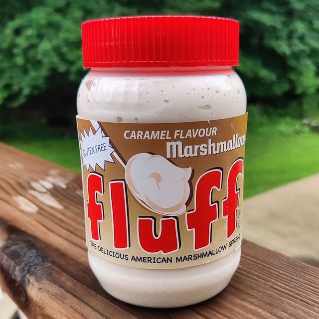 fluff caramel marshmallow spread