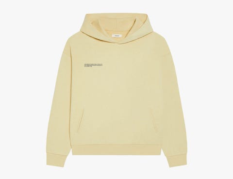 light yellow hoodie