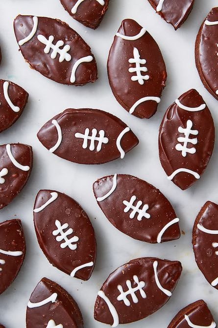 Football Brownies - Delish.com