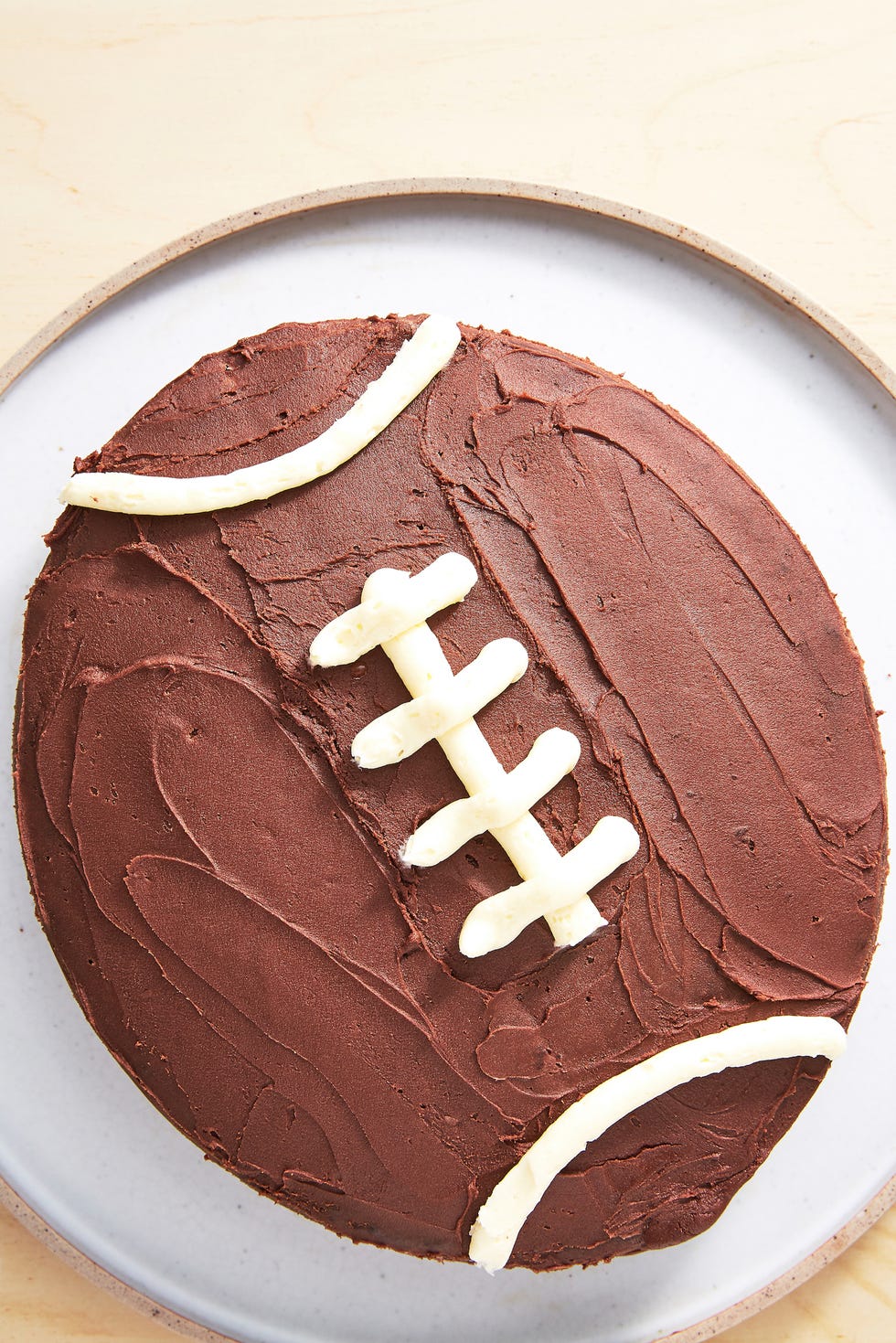 Easy Football Cake