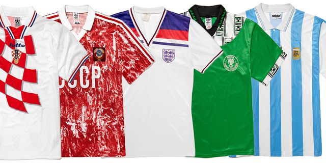 The 11 Greatest World Cup Football Shirts Of All time