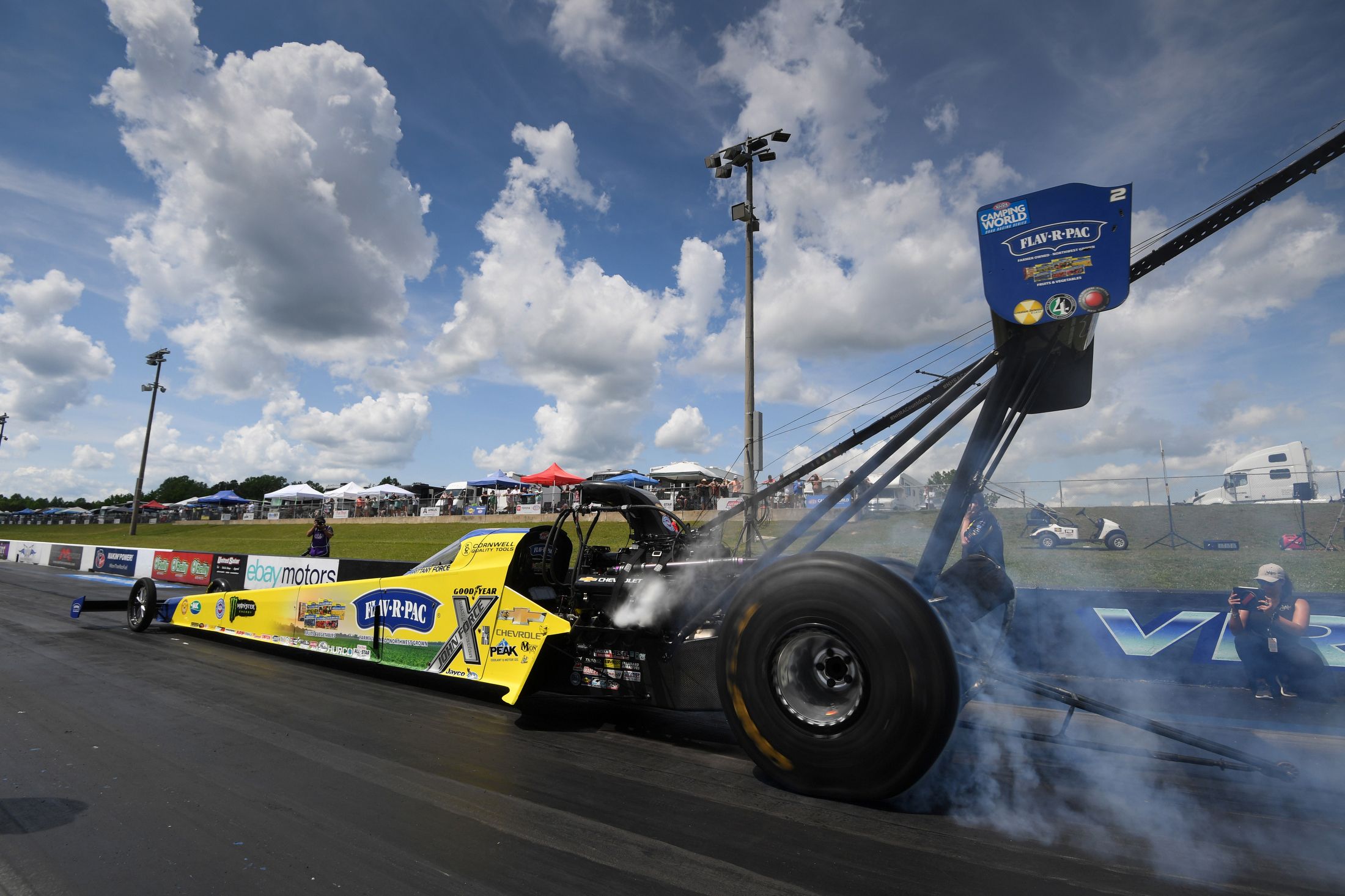 Complete Virginia NHRA Nationals Results: Brittany Force Defies Weather ...