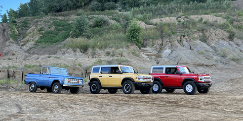 See Photos of Ford Bronco, Bronco Sport Heritage Editions