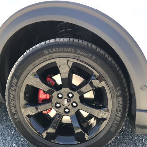 Ford Explorer St Michelin Summer Tires Shared With Mercedes