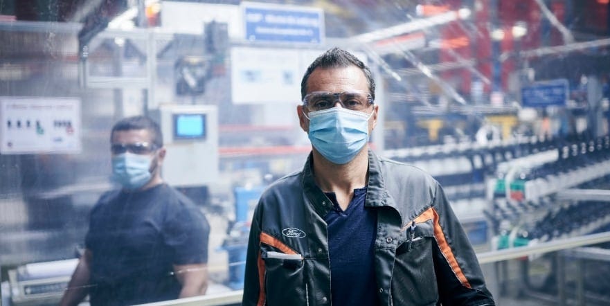 Ford Plans Restart of Car Production with Elaborate Safety Playbook