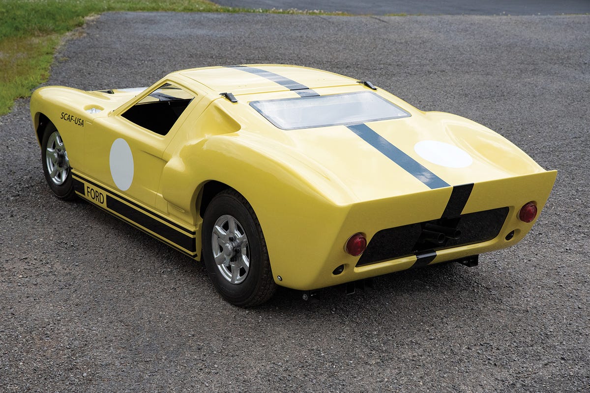 1968 Vintage Mini Ford GT40 Go Kart by SCAF for Sale