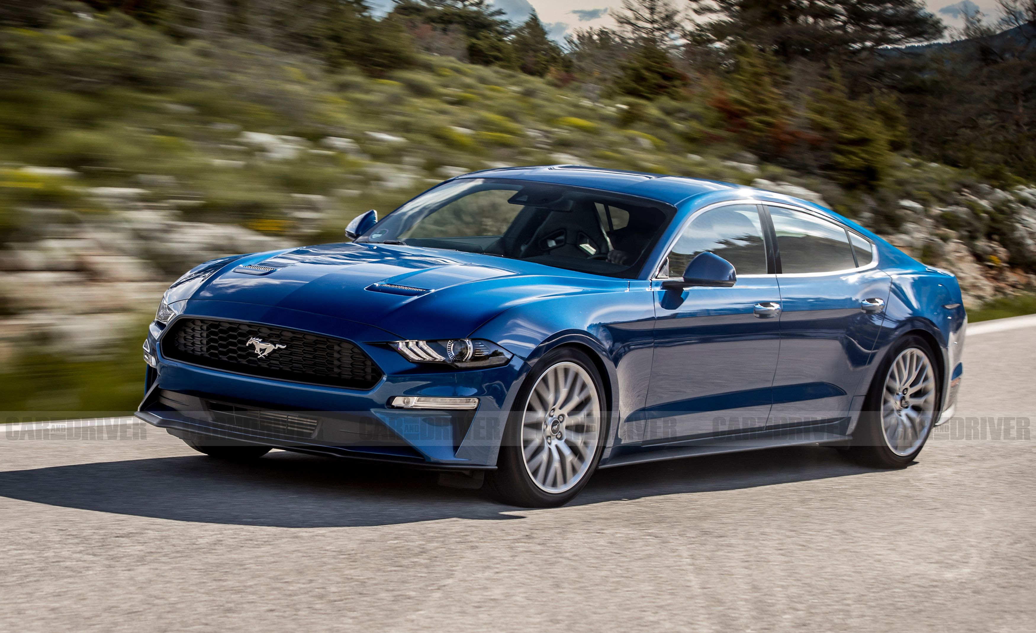 Ford Mustang Four Door Rumors Of A New Pony Car Sedan