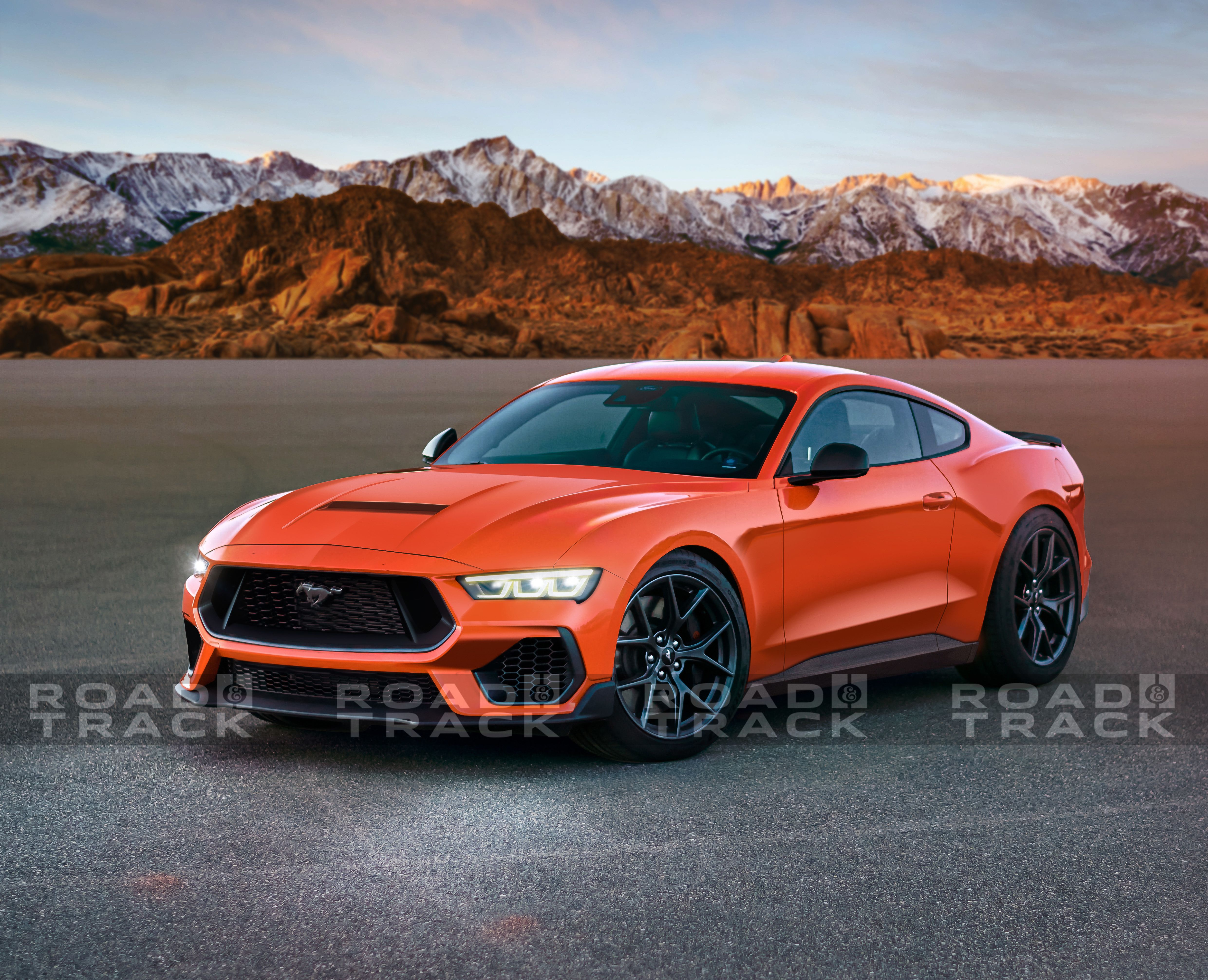 New 2024 Mustang Will Be Revealed at Detroit Show