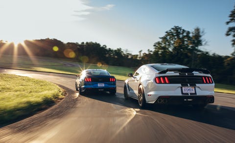 Ford Mustang GT Performance Pack Level 2 vs. Mustang Shelby GT350 Photos