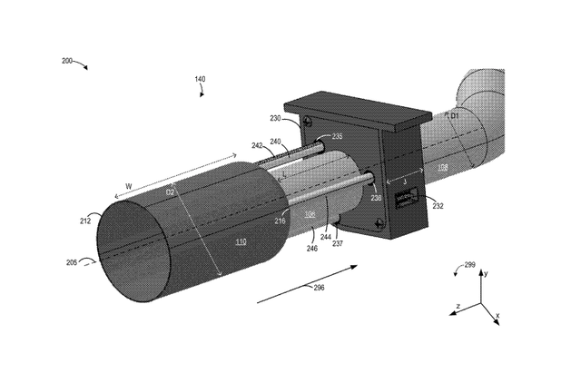 ford rectractable tailpipe patent application