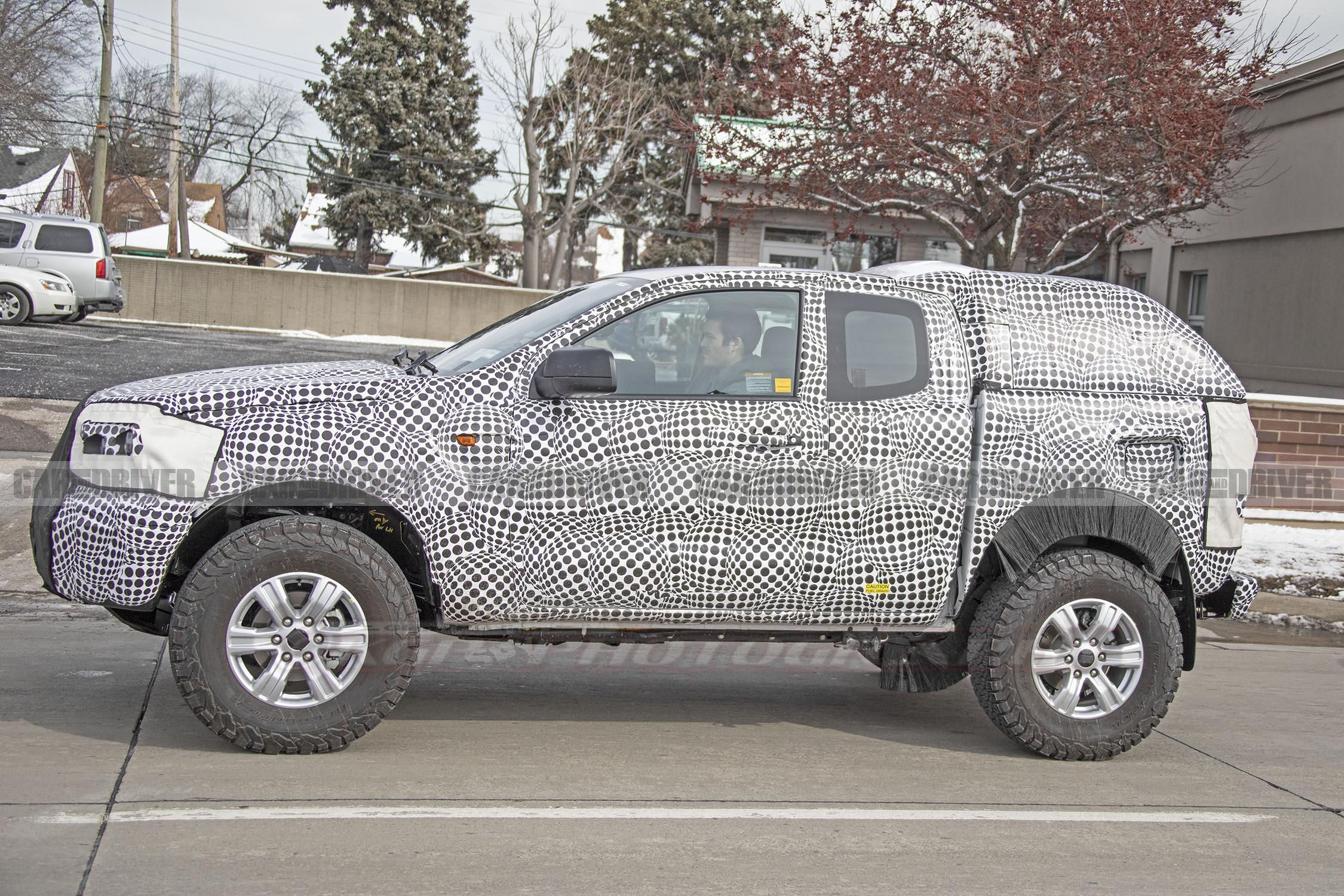 New Ford Bronco Prototype Spied Testing In Detroit