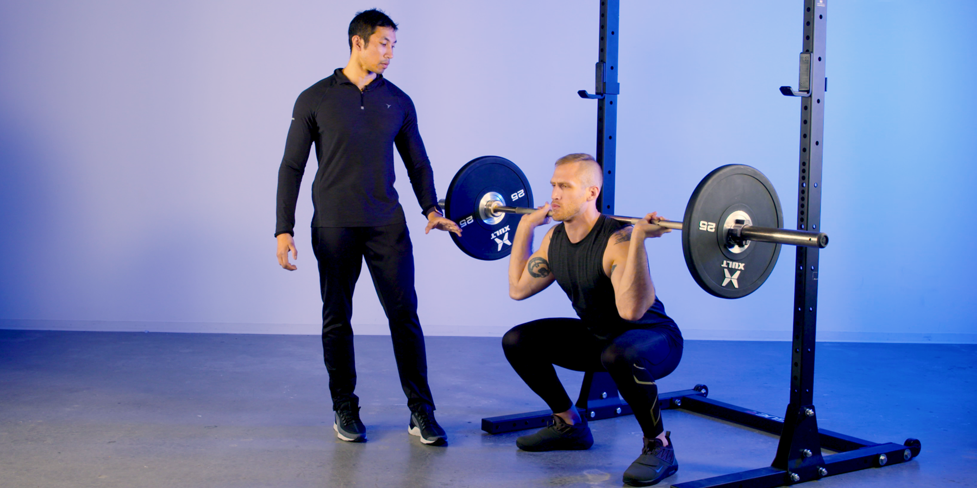 Proper Squat Form With Dumbbells Off