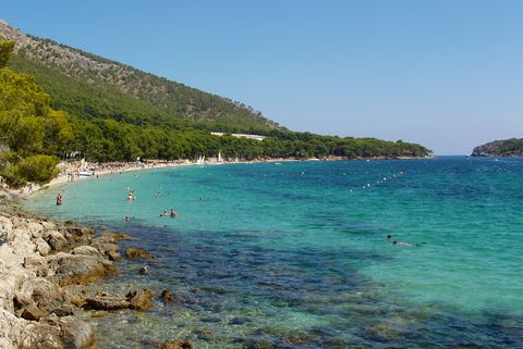 Formentor Beach In Majorca