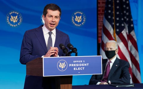 president elect biden announces pete buttigieg as transportation secretary nominee