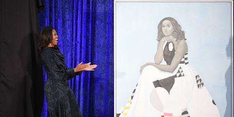 President Barack Obama and First Lady Michelle Obama Portraits  - Washington, DC