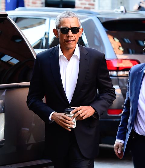 Obama in shades The President