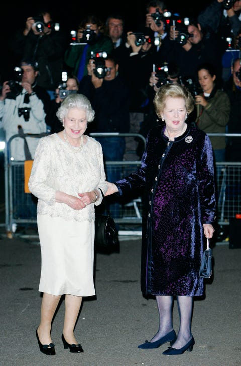 See Queen Elizabeth & Margaret Thatcher's Relationship in Photos