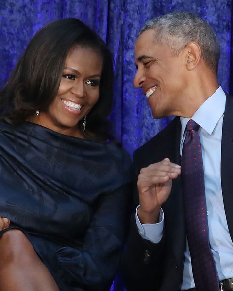 barack and michelle obama attend portrait unveiling at nat'l portrait gallery