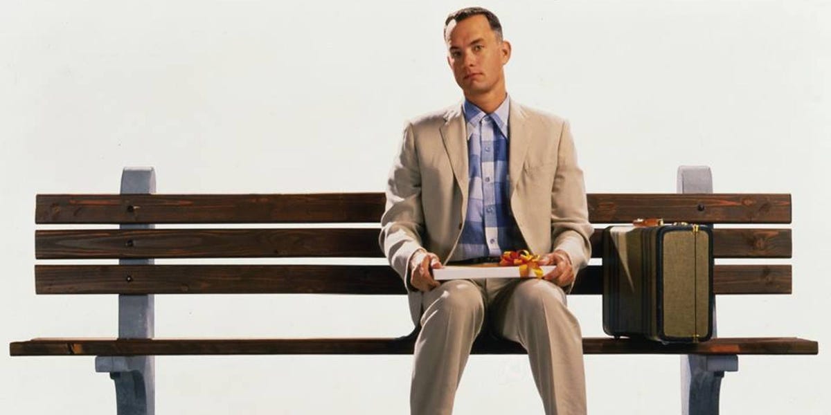 Total 83+ imagen hola soy forrest gump