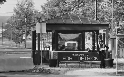 2001 - SLUG: ME/DETRICK Fort Detrick, in Frederick, is the 2001 - SLUG: ME/DETRICK Fort Detrick, in Frederick, is the