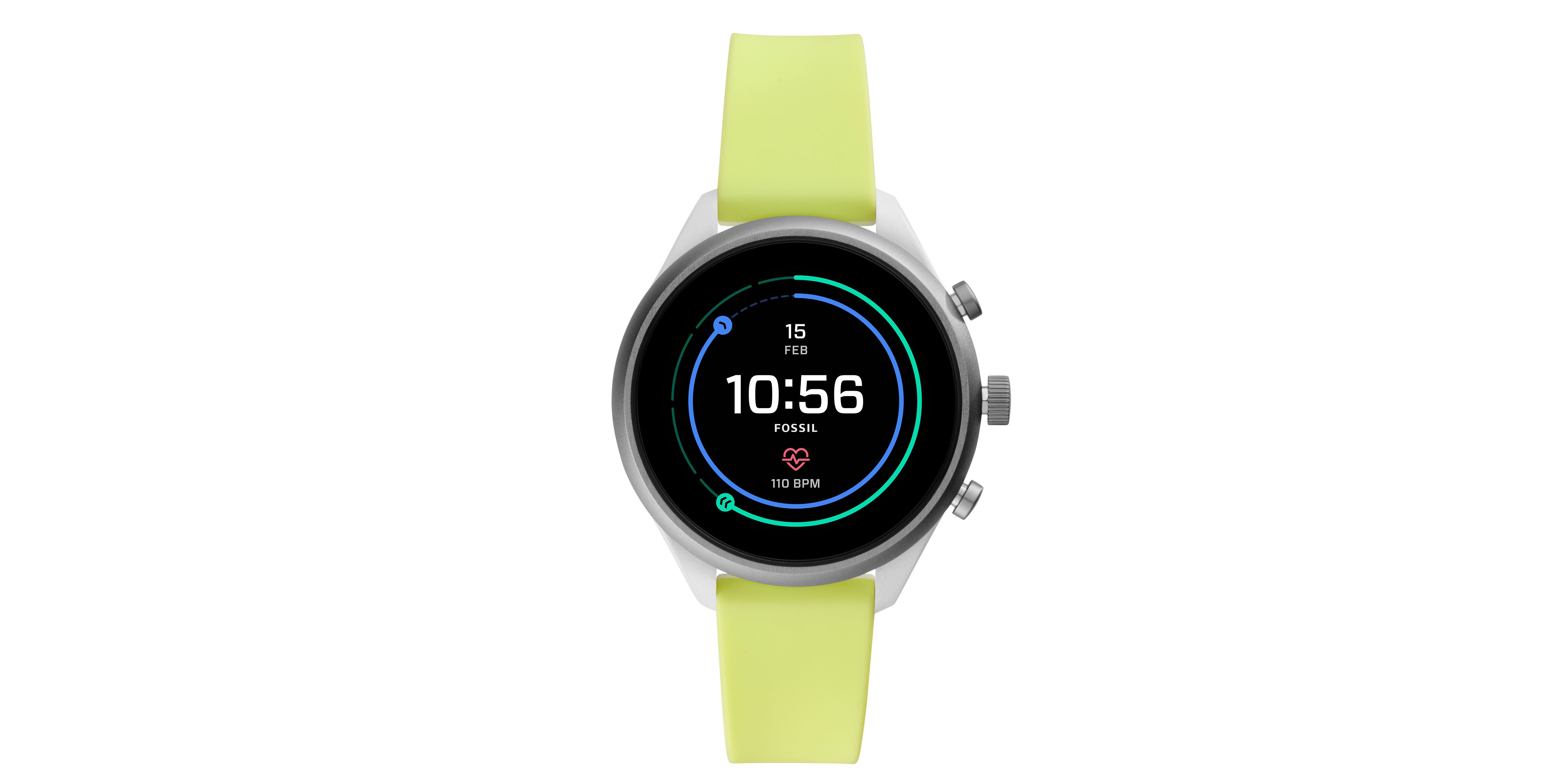 fossil sport touchscreen smartwatch