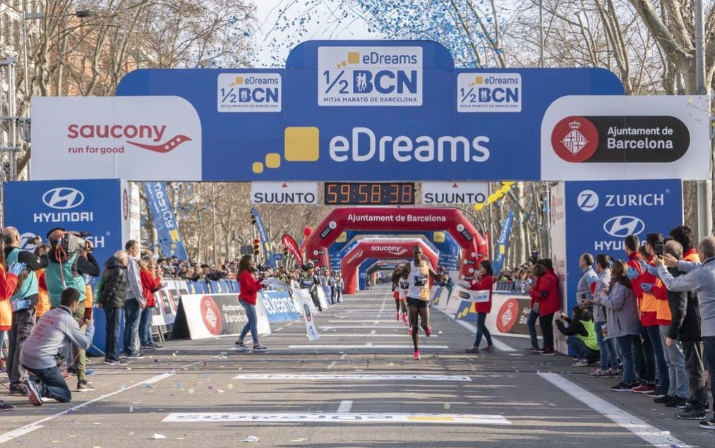 Maratón en barcelona