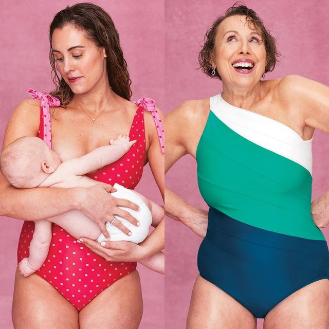 米水着ブランドが 授乳中の女性と72歳の母親をモデルに起用