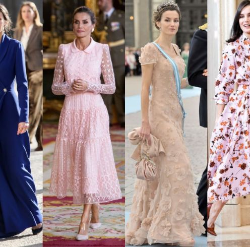スペイン レティシア 王妃 スペイン王室レティシア王妃の 知的さ漂うクール フェミニンな最新ファッション