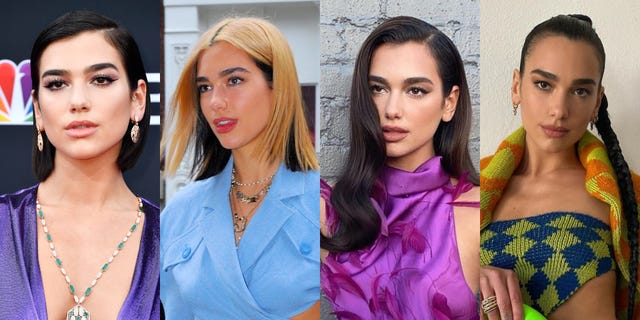 オシャレで大胆 デュア リパの華麗なるヘアメイク変遷