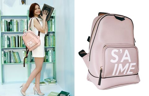Shoulder, Bag, Hand luggage, Product, Joint, Backpack, Baggage, Luggage and bags, Beige, Fashion accessory, 