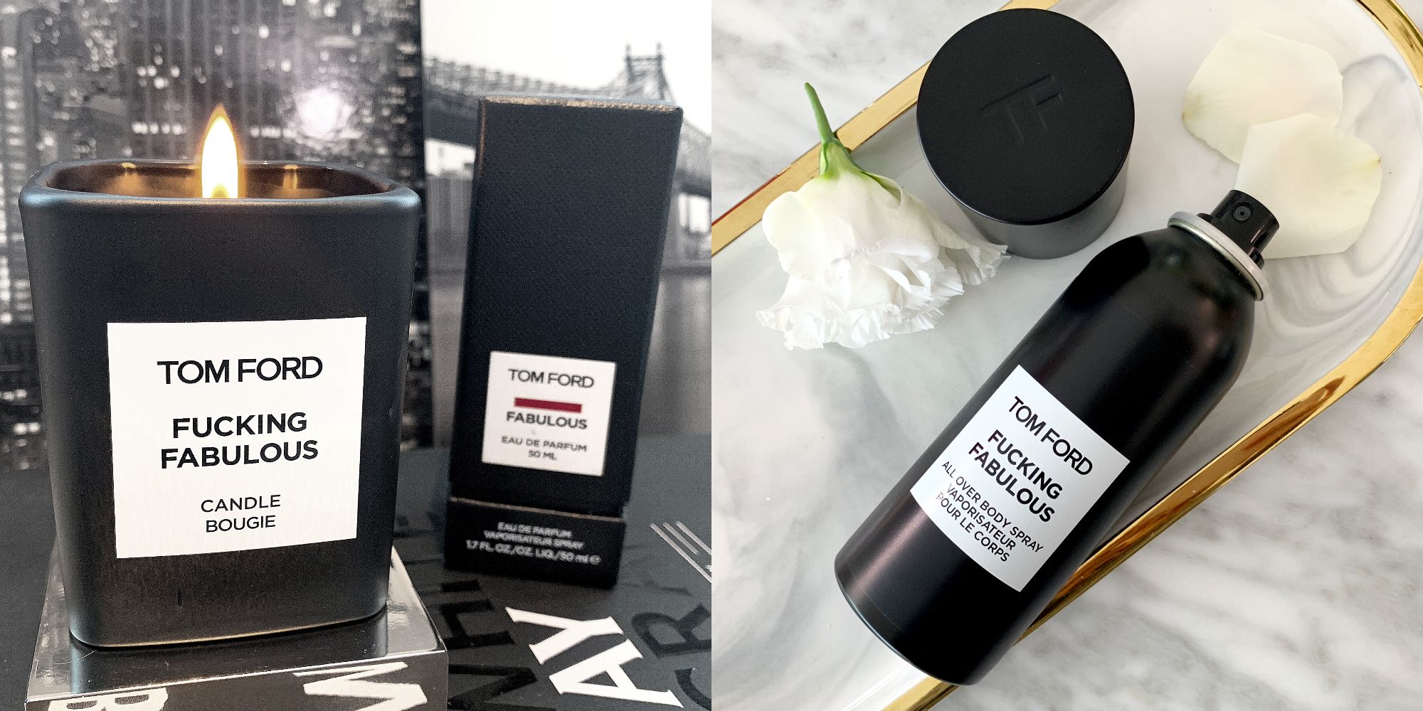 從臥室性感到健身房！Tom Ford私人調香系列FABULOUS蠟燭+體香噴霧台灣上市