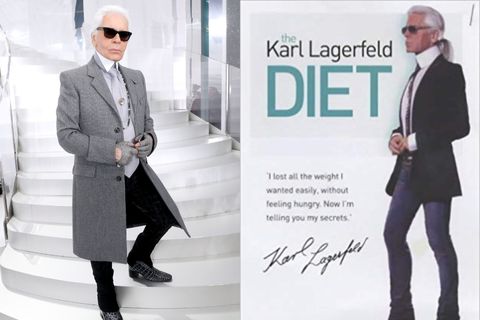 CHANEL,香奈兒,老佛爺,Karl Lagerfeld,卡爾拉格斐,減肥,瘦身,戒菸,beauty