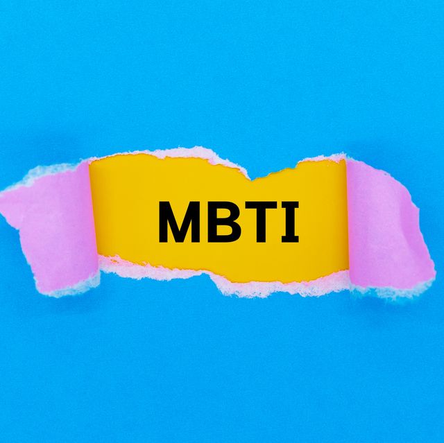 four wooden blocks with the letter mbti, myers briggs type indicators