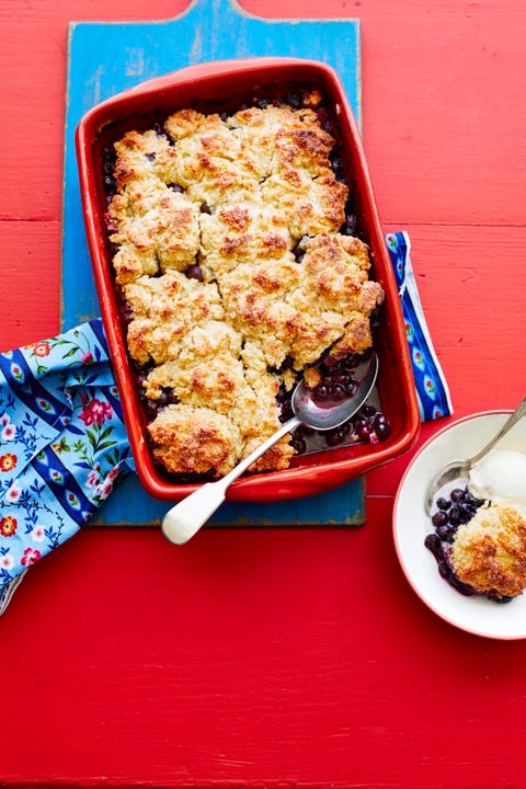 fourth of july desserts blueberry cobbler