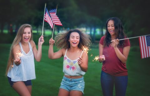 fourth of july teen girls