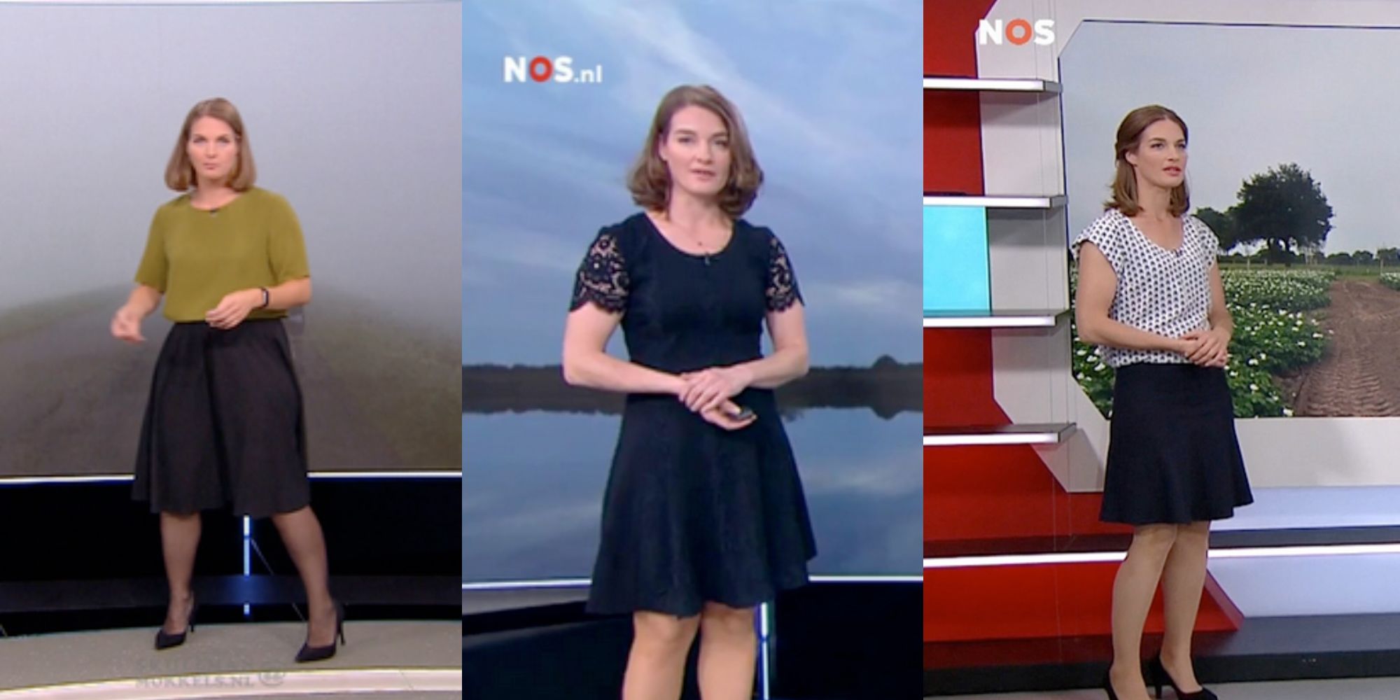 Cécile verbaast zich: over de garderobe van weervrouw Dione de Graaff draagt deze trui met pofmouwen | Style Like