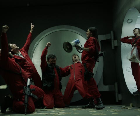 pics La Casa De Papel Masker Wit the meaning behind la casa de papel