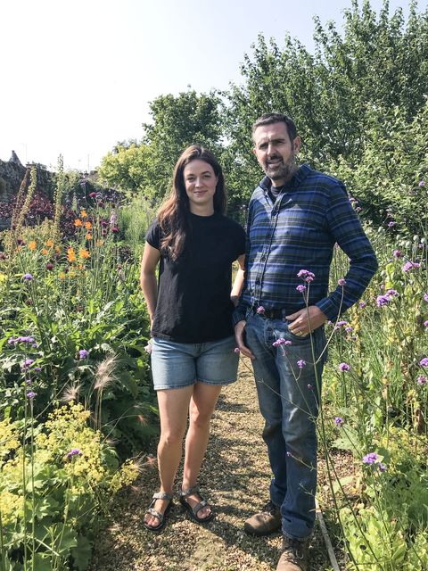frances tophill with adam frost on gardeners' world