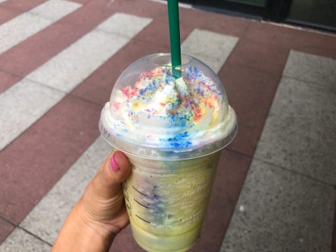 Starbucks Tie Dye Frappuccino Taste Test Review We Tried It And - 