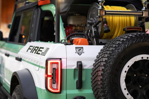 ford bronco wildland fire rig concept