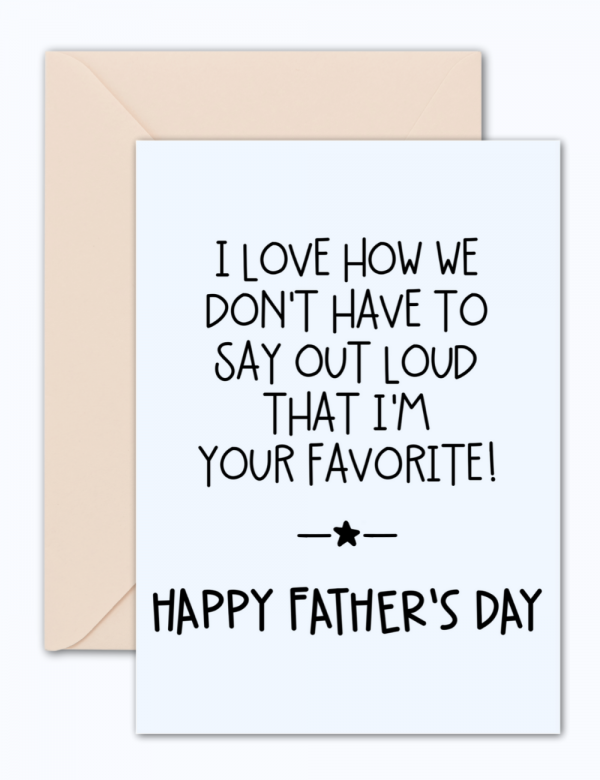 Glitter Front Details about   Fathers Day Card HAPPY FATHER'S DAY DAD Funny with Sparkle 