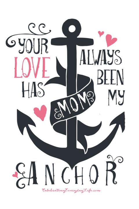 free printable cards mothers day anchor