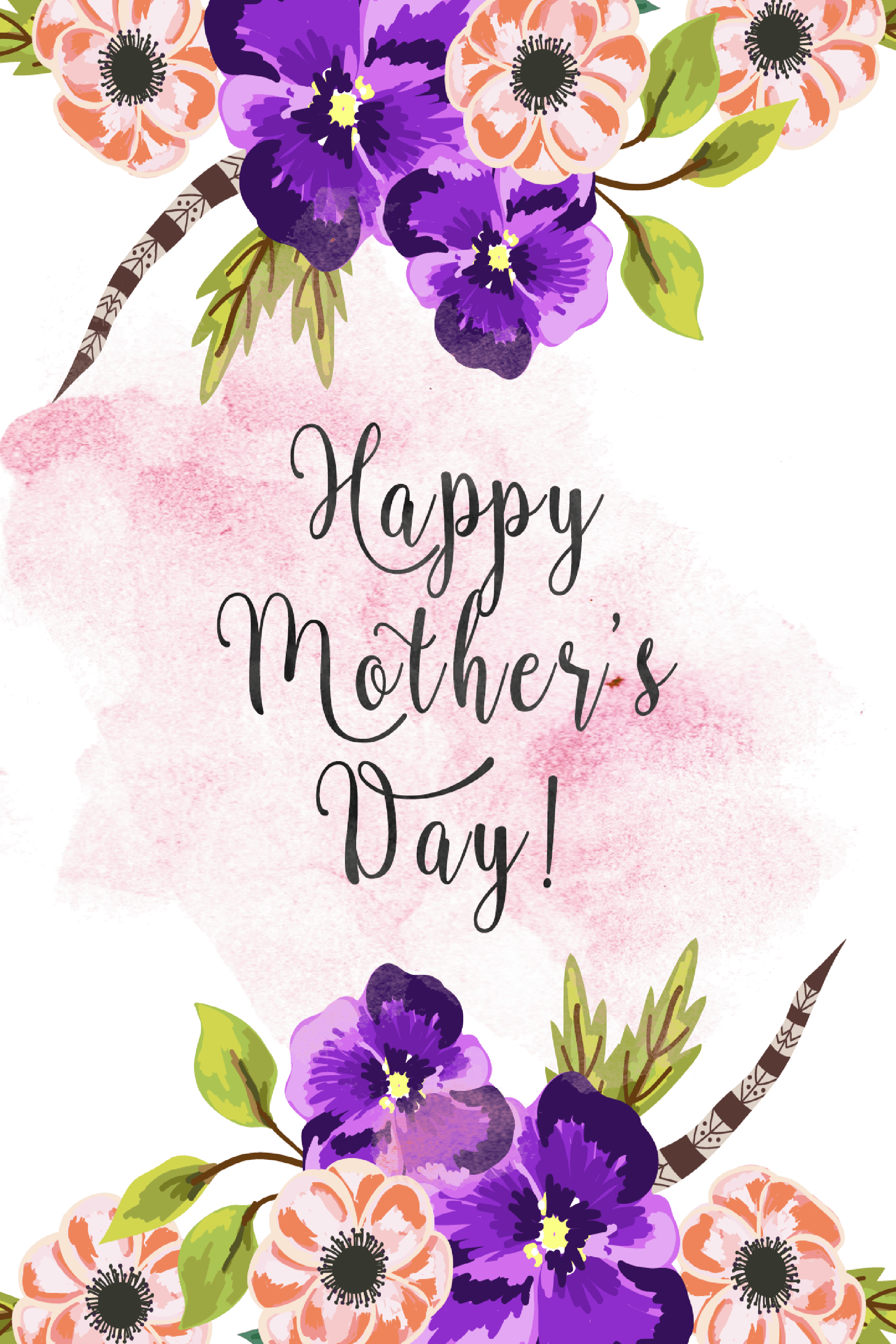 Free Printable Mothers Day Cards Pdf FREE PRINTABLE TEMPLATES