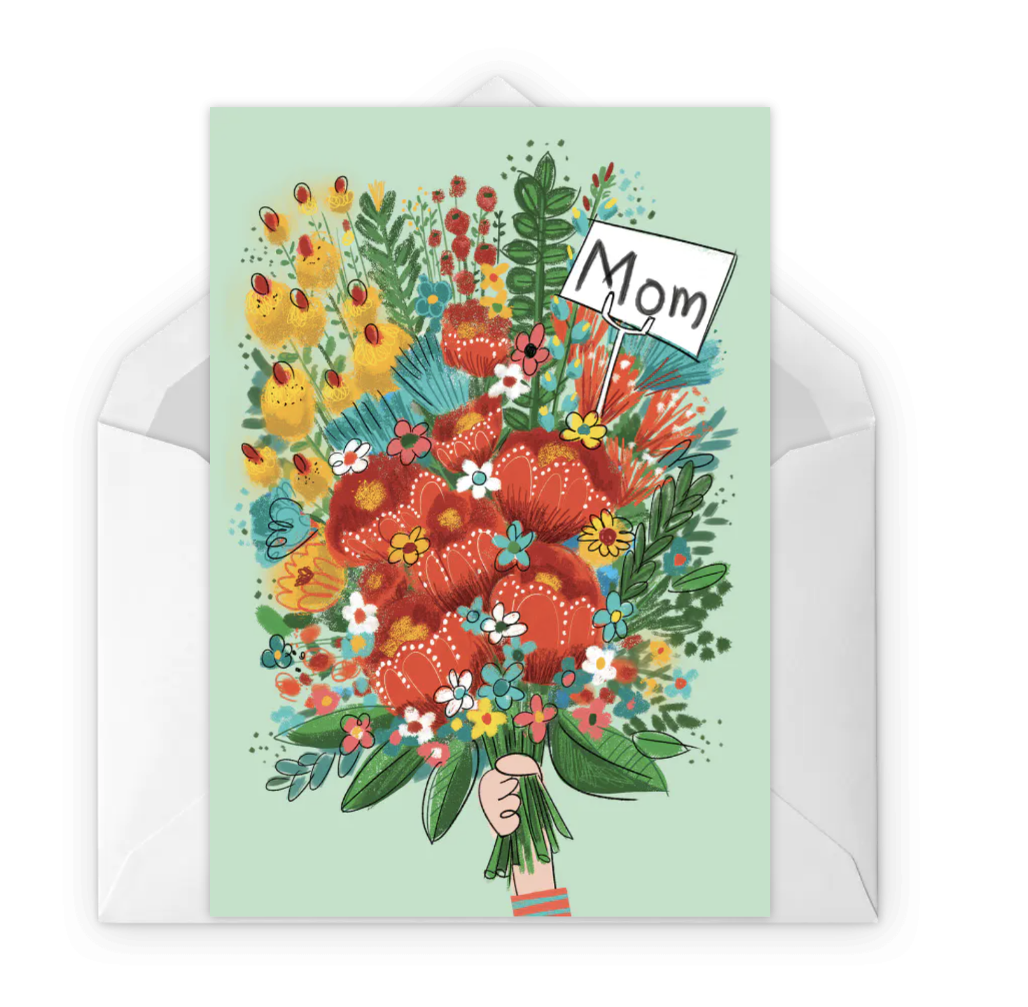 thank-you-cards-modern-greeting-card-printable-thank-you-card-flower